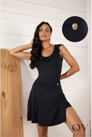 SHORTS SAIA PRETO - LEKAZIS