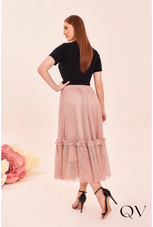 T-SHIRT ALGODÃO BORDADO PÉROLAS PRETO - FASCÍNIUS T-SHIRT ALGODÃO BORDADO PÉROLAS PRETO - FASCÍNIUS