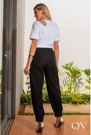 T-SHIRT EM MALHA BORDADO PAISLEY - LUZIA FAZZOLLI T-SHIRT EM MALHA BORDADO PAISLEY - LUZIA FAZZOLLI