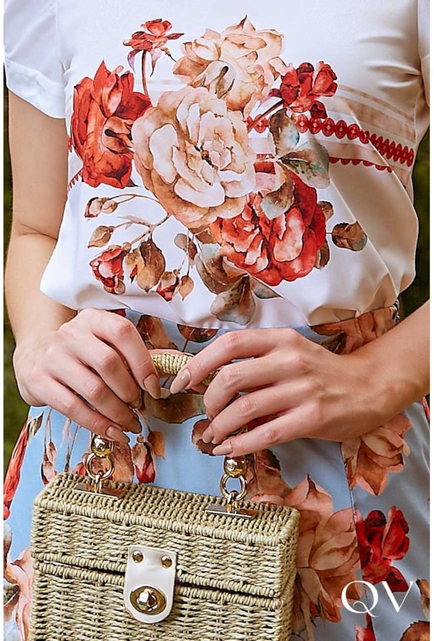 T-SHIRT FLORAL OFF WHITE - JANY PIM T-SHIRT FLORAL OFF WHITE - JANY PIM