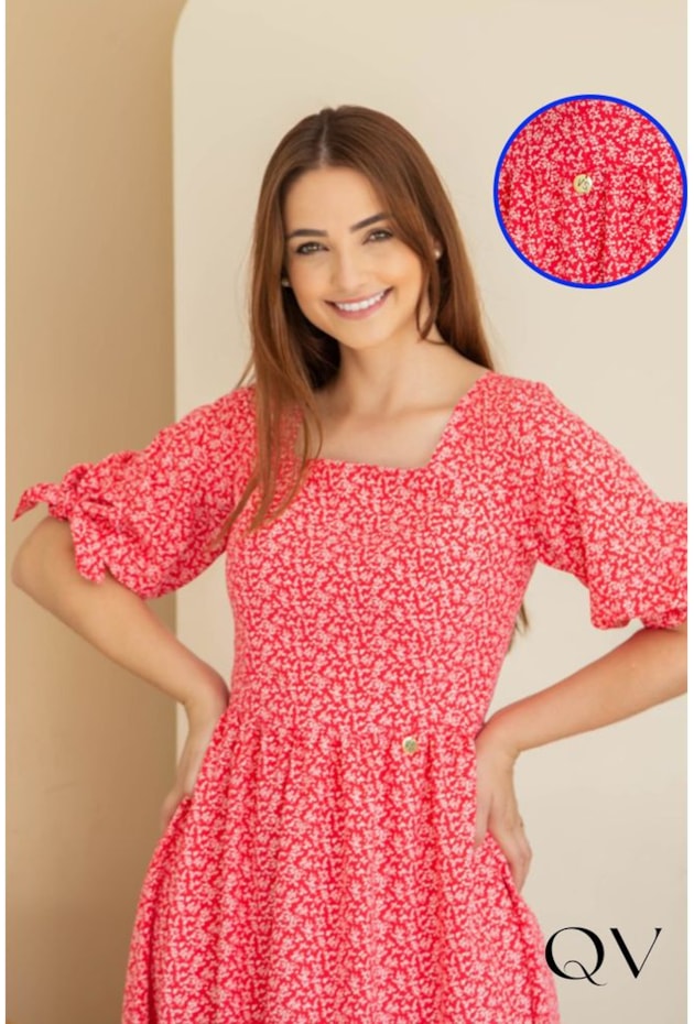 VESTIDO CREPE LASTEX NAS COSTAS VERMELHO - VALENTINA SIRRAH VESTIDO CREPE LASTEX NAS COSTAS VERMELHO - VALENTINA SIRRAH