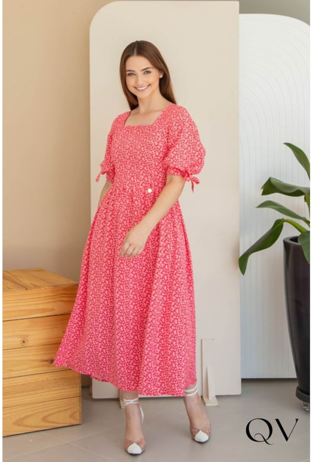 VESTIDO CREPE LASTEX NAS COSTAS VERMELHO - VALENTINA SIRRAH VESTIDO CREPE LASTEX NAS COSTAS VERMELHO - VALENTINA SIRRAH