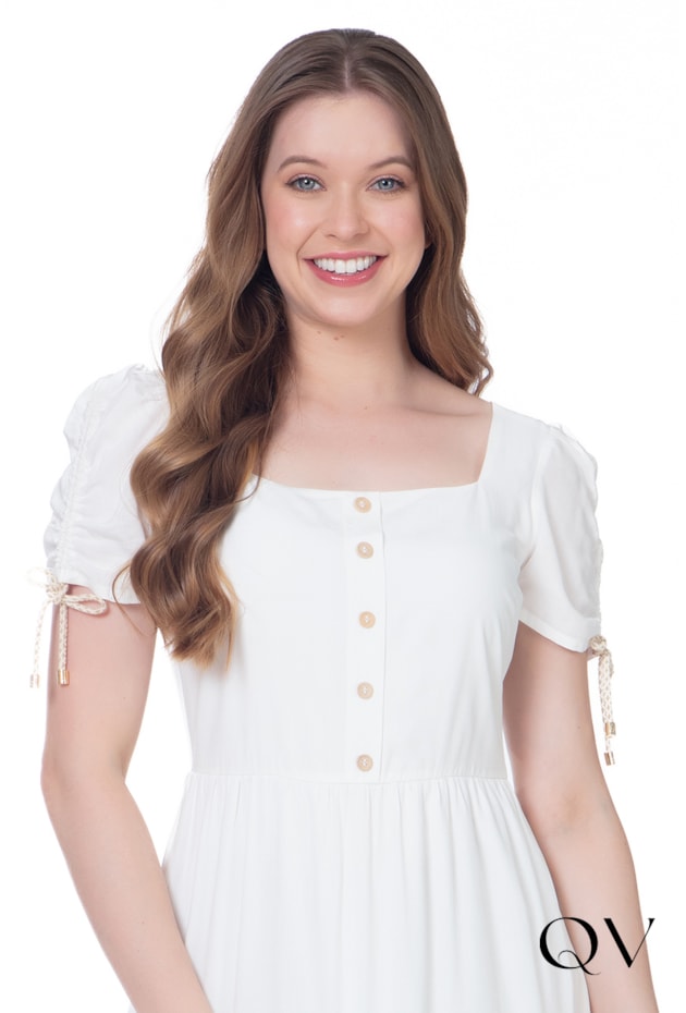 VESTIDO CURTO COM SIANINHA BRANCO - HAPUK VESTIDO CURTO COM SIANINHA BRANCO - HAPUK