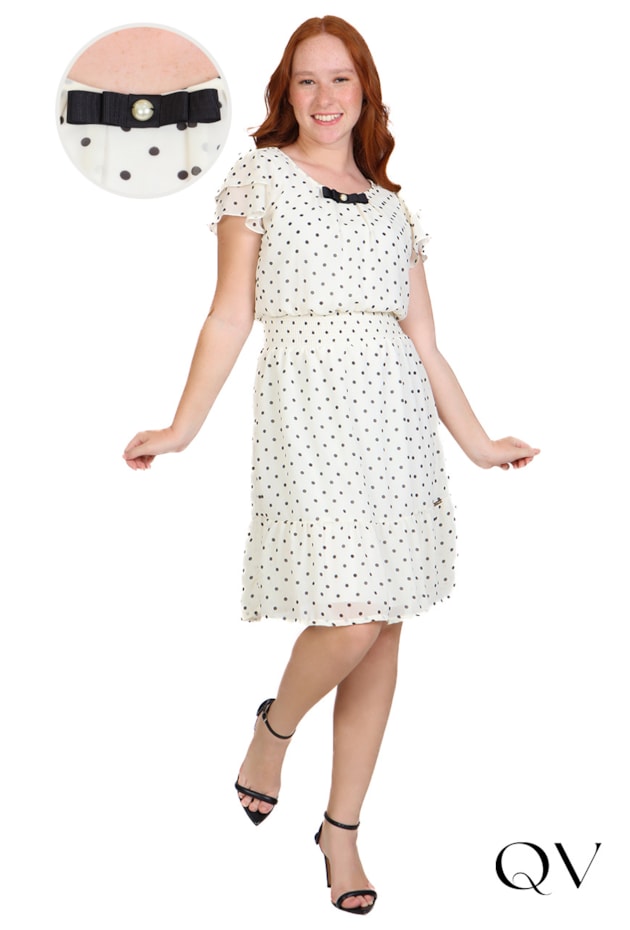 VESTIDO CURTO POÁ OFF - HAPUK VESTIDO CURTO POÁ OFF - HAPUK