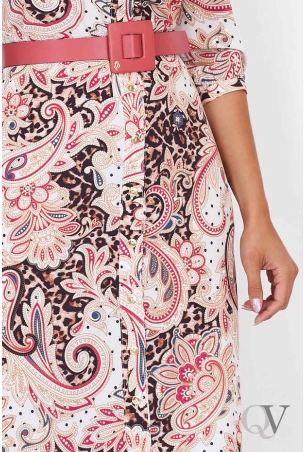 VESTIDO LONGO COM FAIXA ESTAMPA PAISLEY - VIA TOLENTINO VESTIDO LONGO COM FAIXA ESTAMPA PAISLEY - VIA TOLENTINO