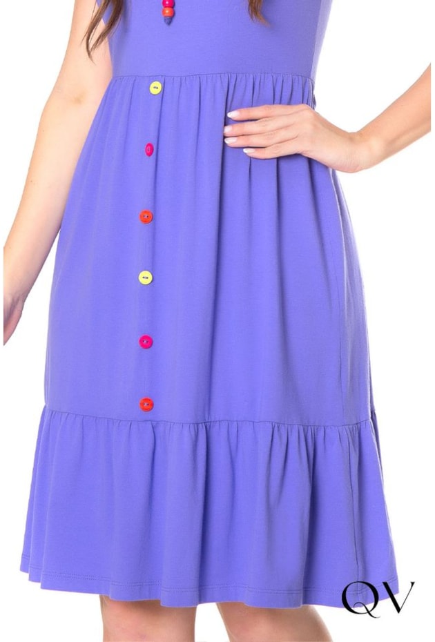 VESTIDO MALHA COLORÊ ROXO - HAPUK VESTIDO MALHA COLORÊ ROXO - HAPUK