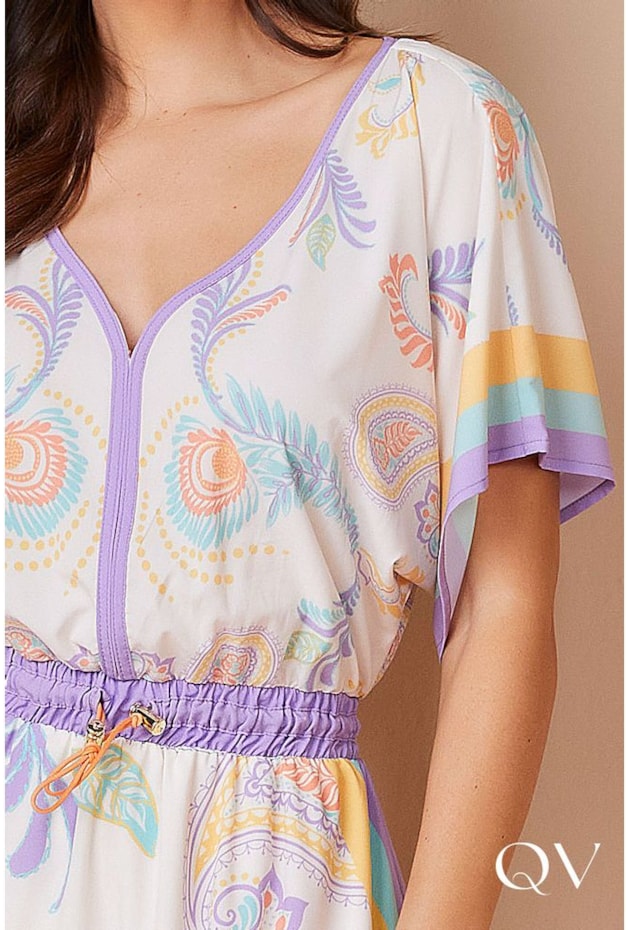 VESTIDO MAXI MIDI ESTAMPA EXCLUSIVA - TITANIUM JEANS VESTIDO MAXI MIDI ESTAMPA EXCLUSIVA - TITANIUM JEANS