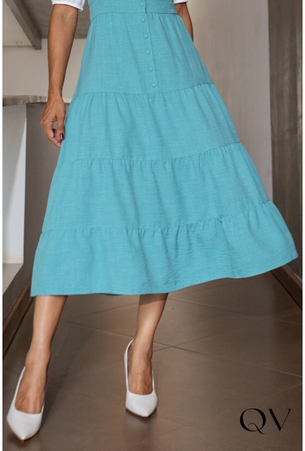 VESTIDO MIDI TIFFANY - JANY PIM