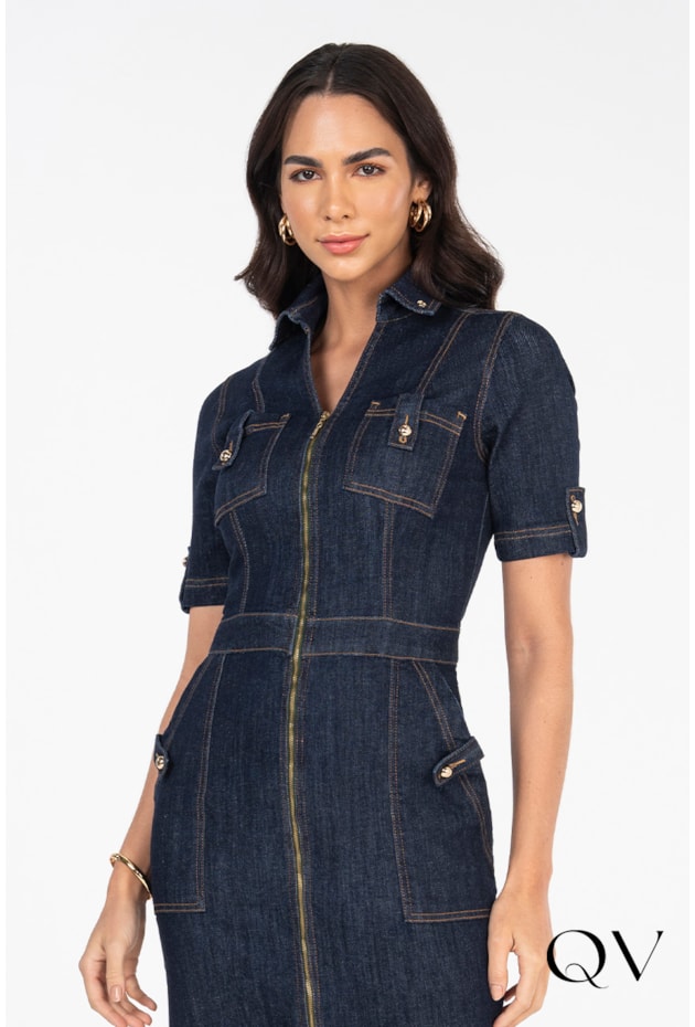 Vestido Tubinho Aberto Na Frente Vestido Tubinho Abertura Lateral