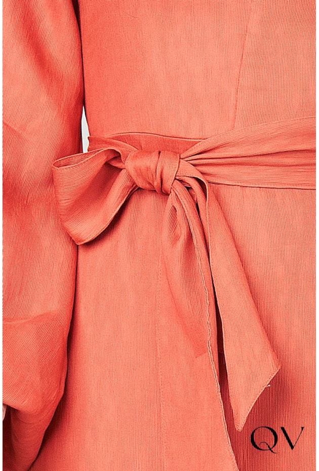 VESTIDO VISCOSE MAXI MIDI CORAL - TITANIUM JEANS VESTIDO VISCOSE MAXI MIDI CORAL - TITANIUM JEANS